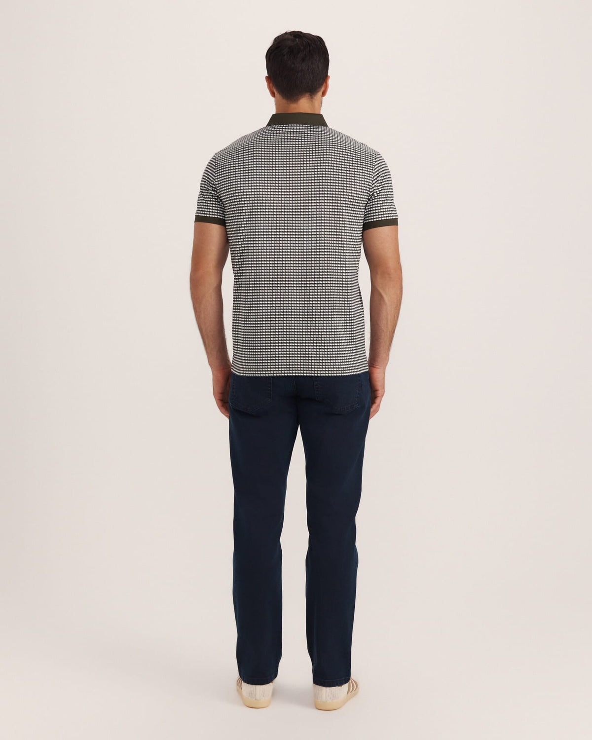 Bale Geo Print Cotton Polo