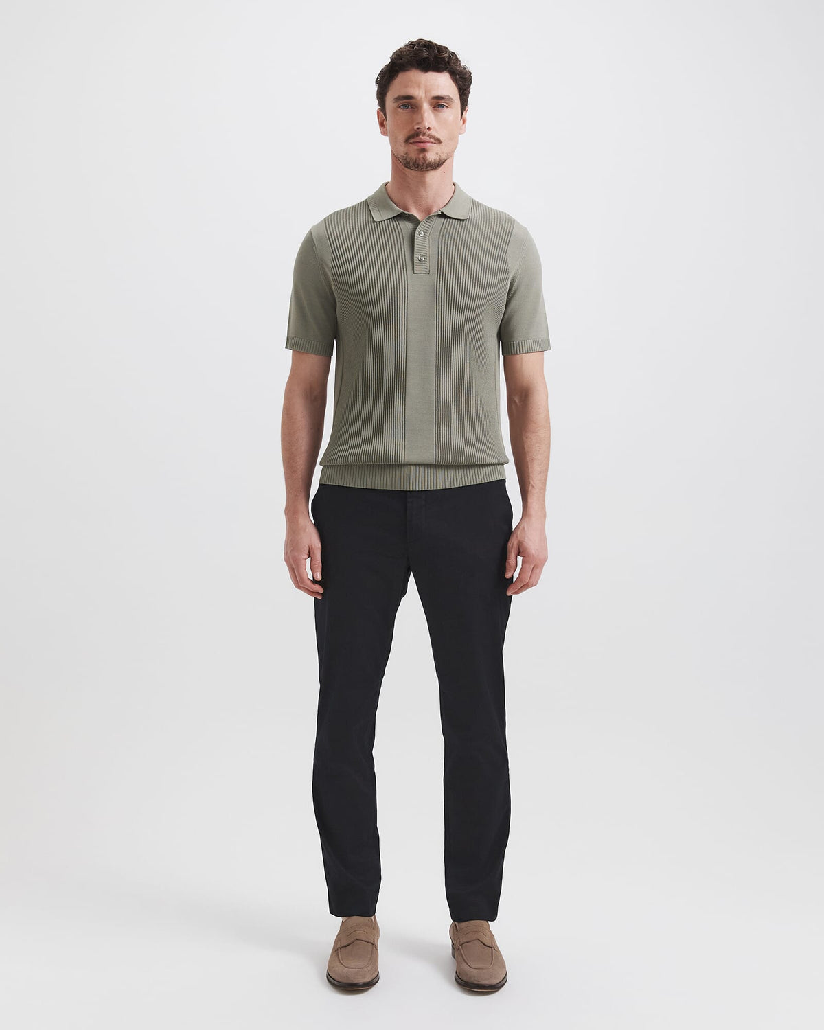 Zander Knit Polo