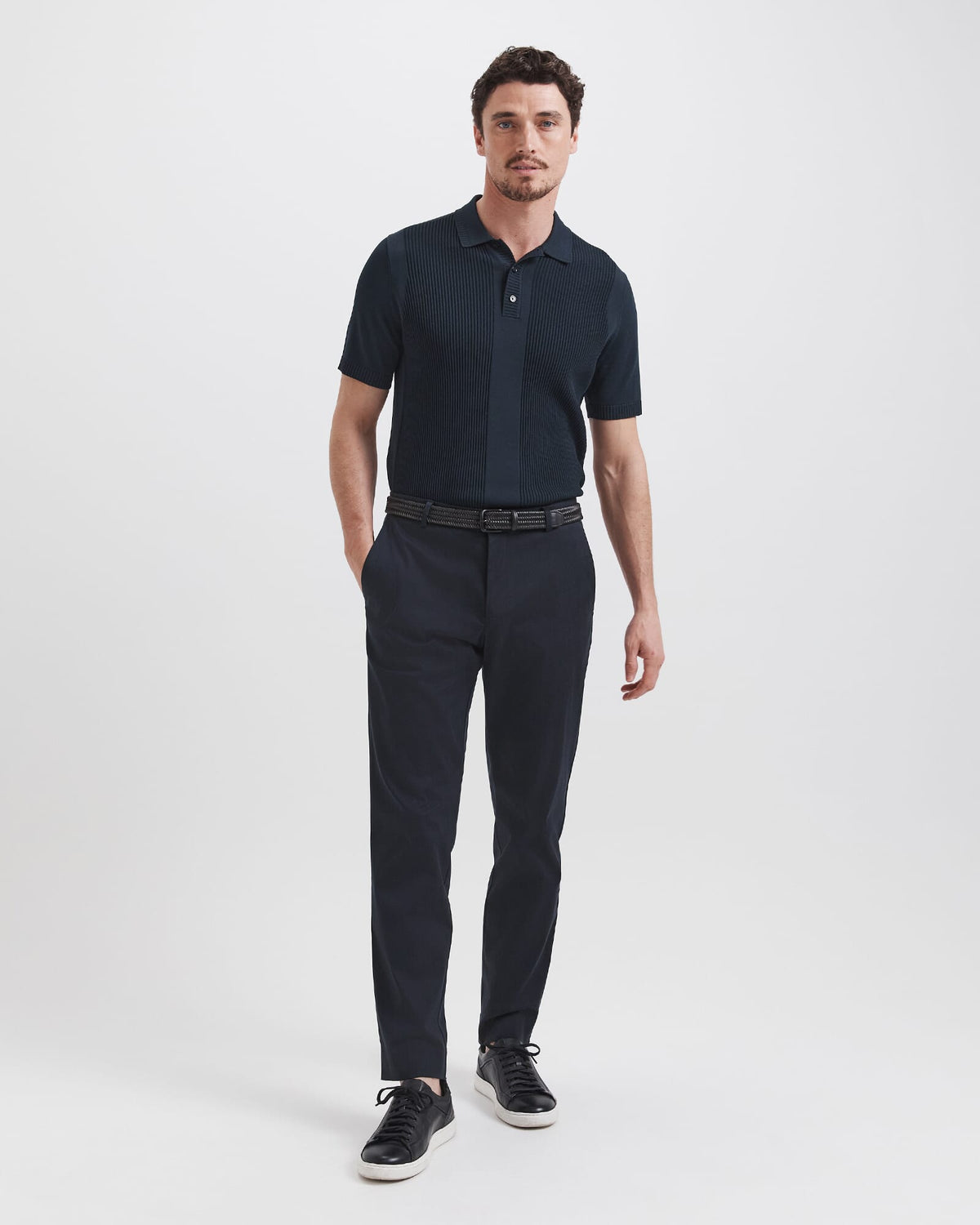 Zander Knit Polo