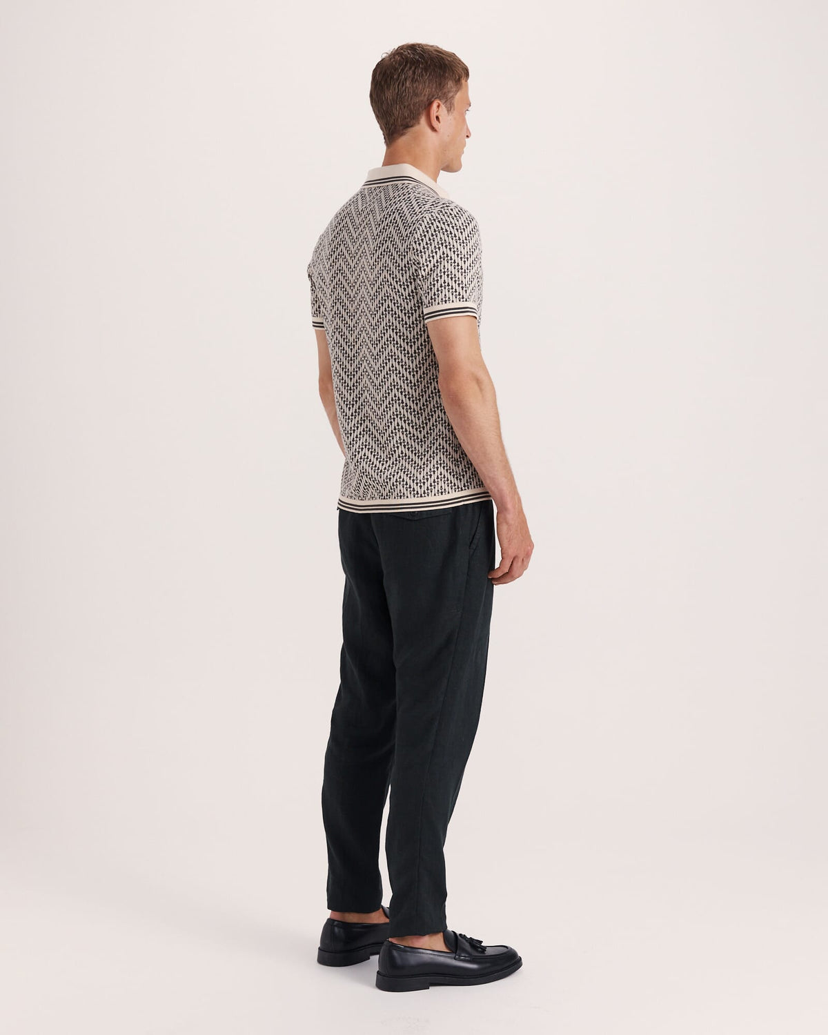 Monte Linear Knit Polo