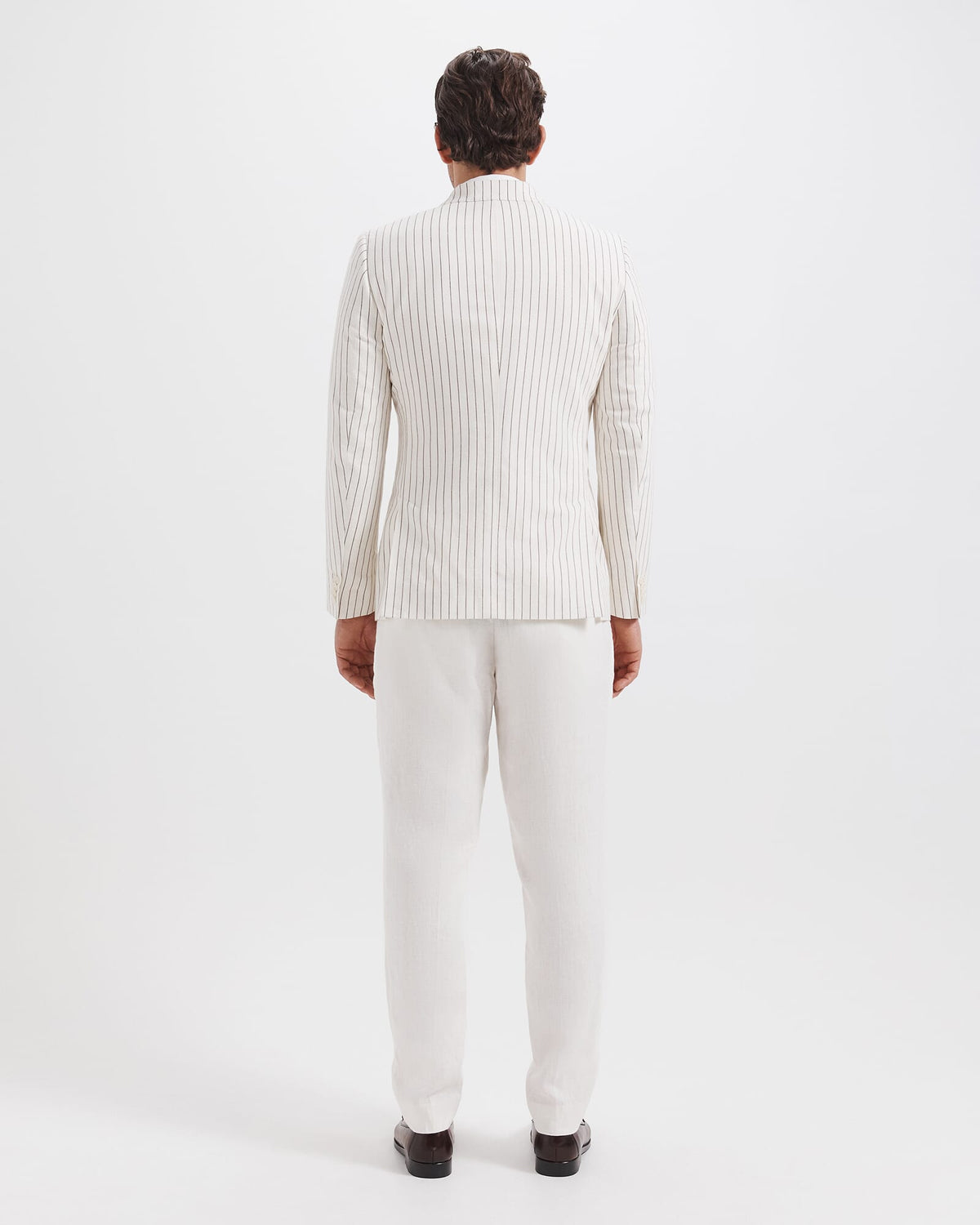 Harrison Stripe Linen Blazer