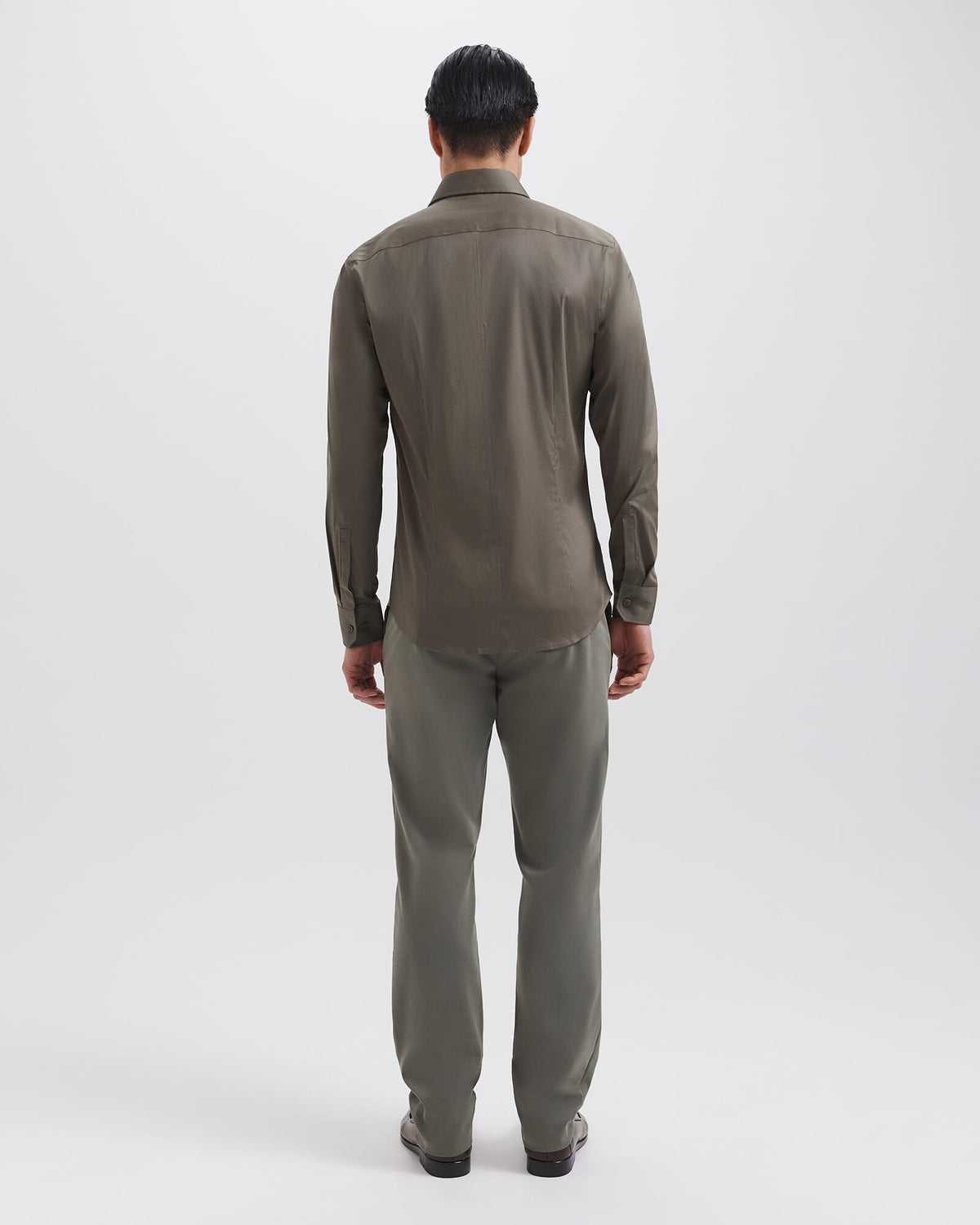 Stretch Poplin Slim Shirt