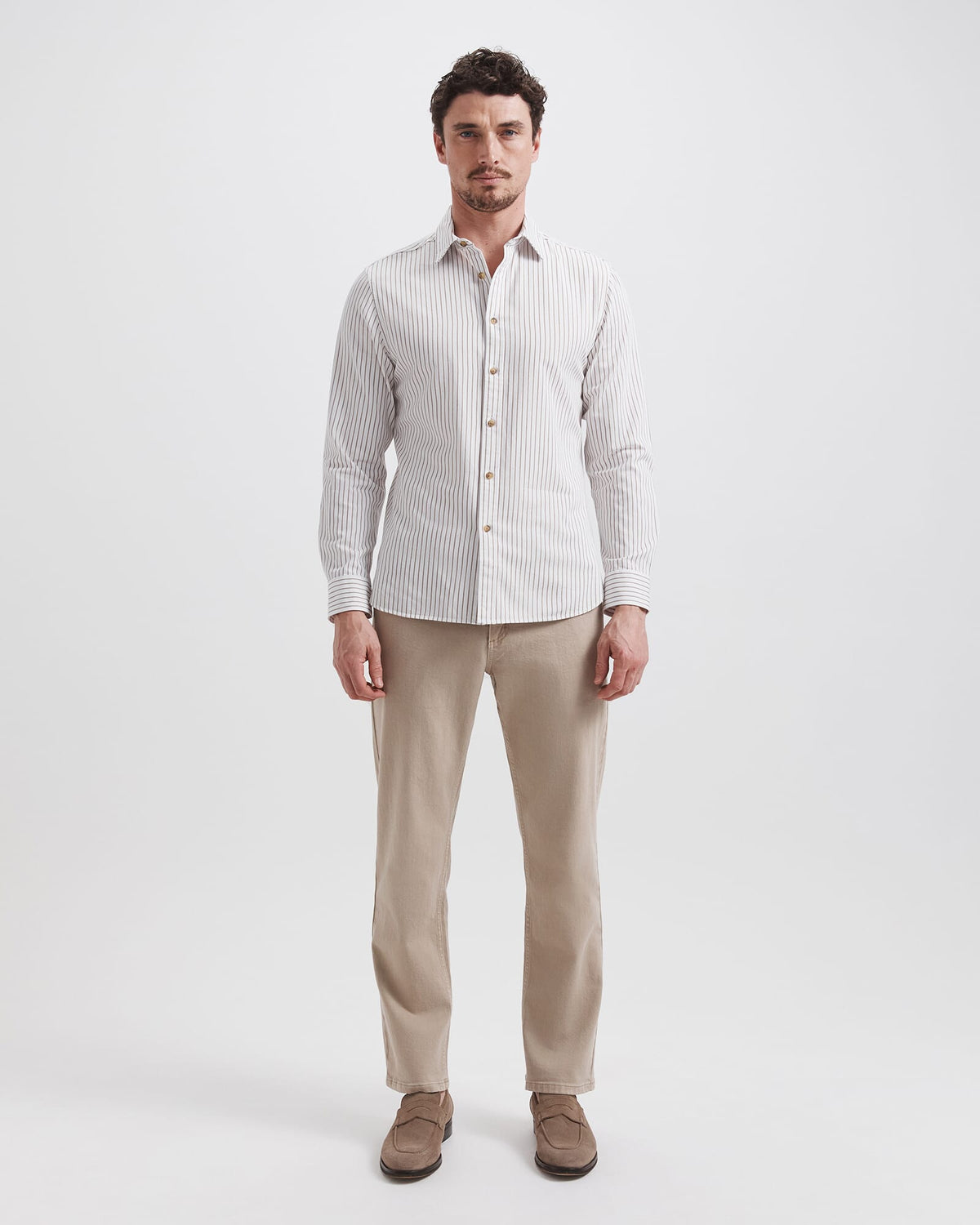 Mason Cotton Stripe Shirt