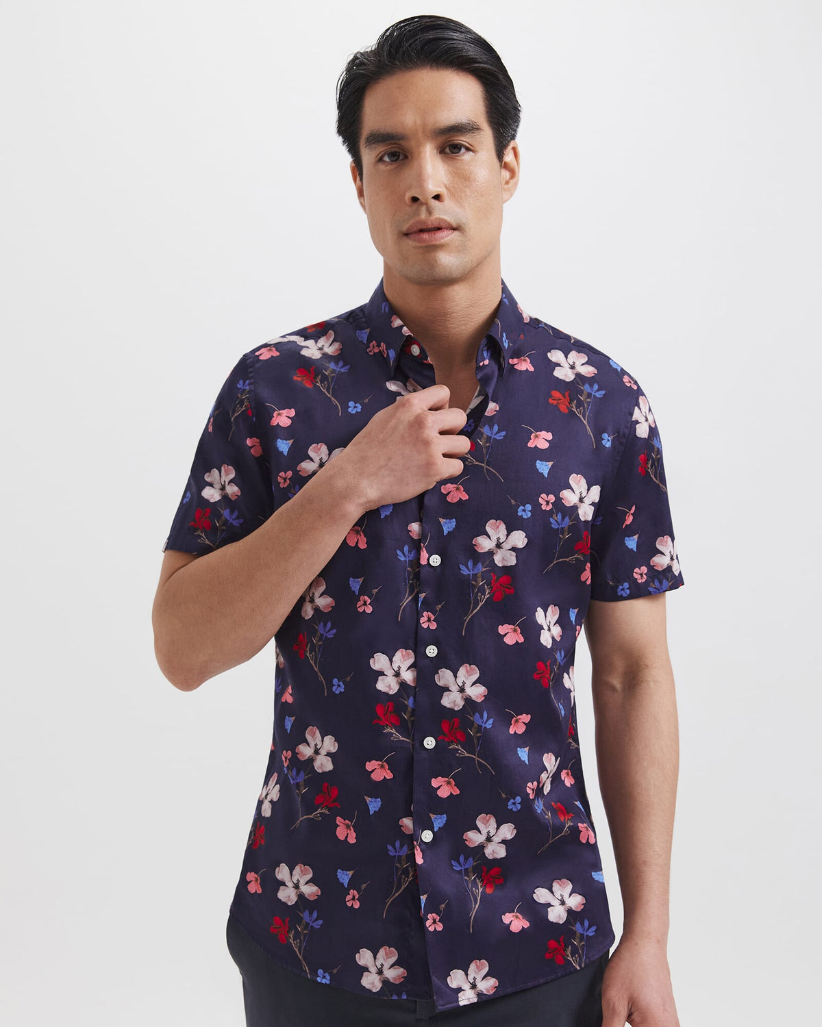 Jean-Luc Short Sleeve Print Shirt