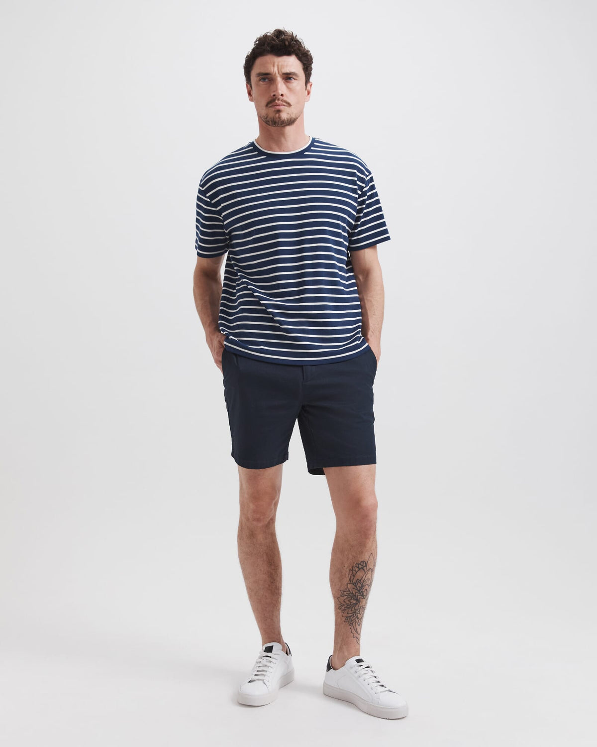 Rafe Heavyweight Stripe Tee