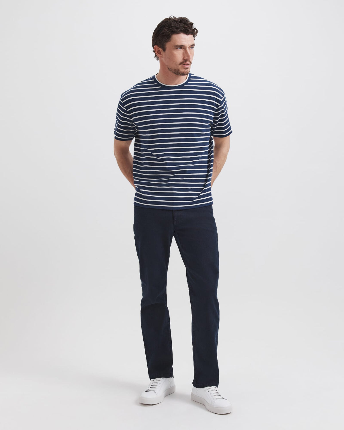 Rafe Heavyweight Stripe Tee