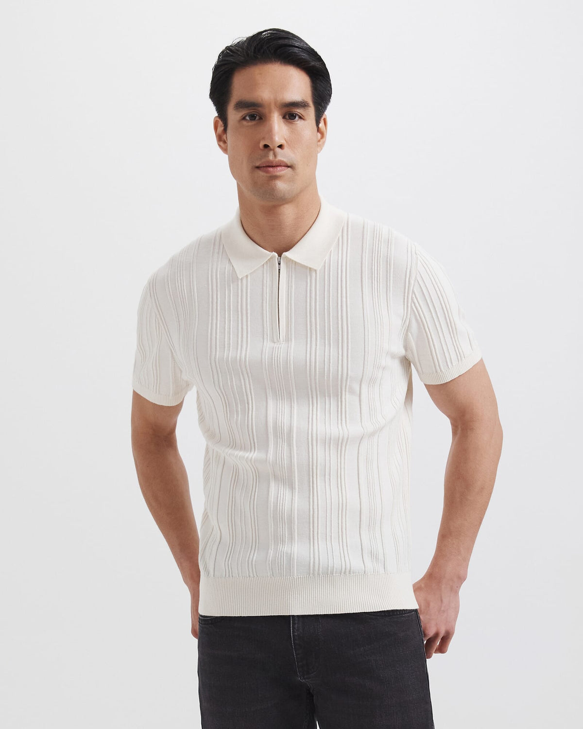 Cerrone Cotton Nylon Knit Polo
