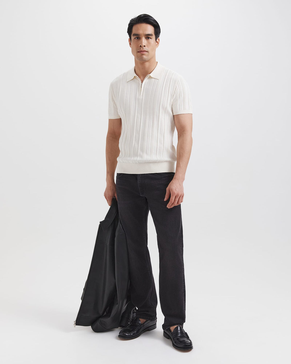 Cerrone Cotton Nylon Knit Polo