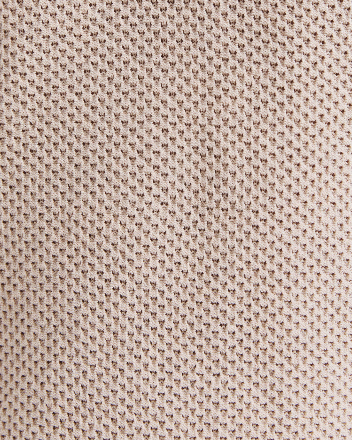 Dario Crochet Knit Polo