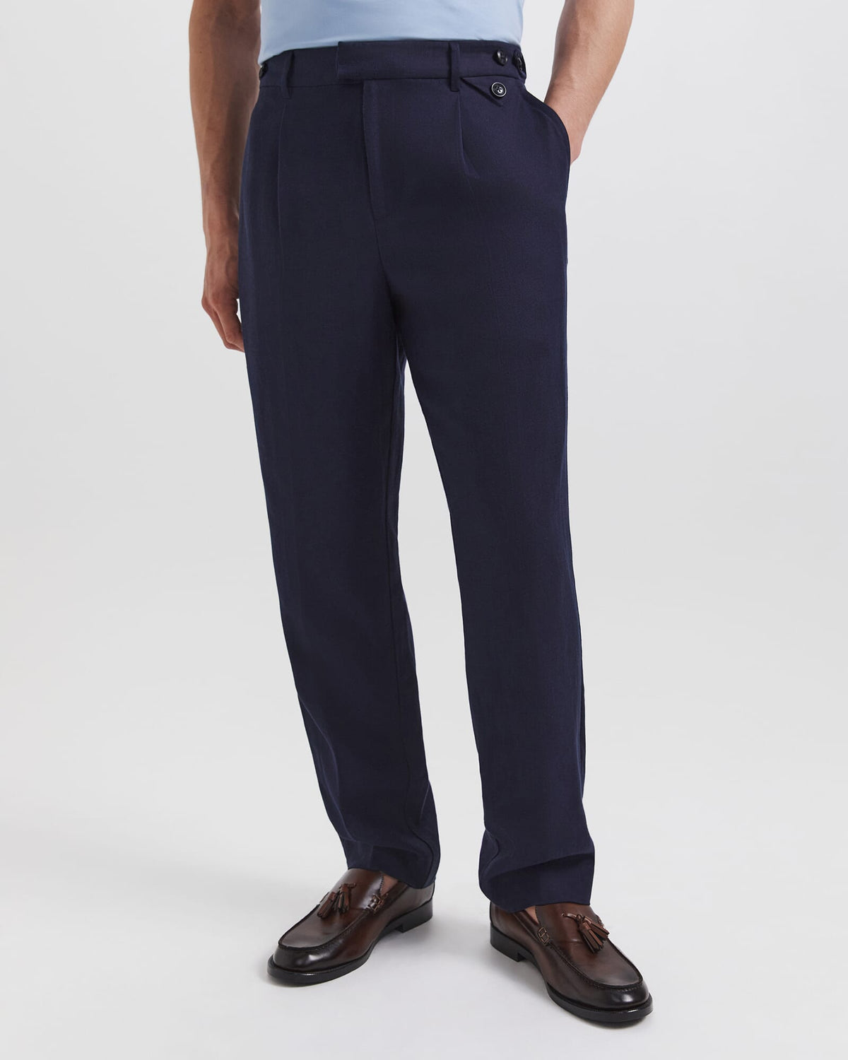 Goddard Viscose Linen Pant