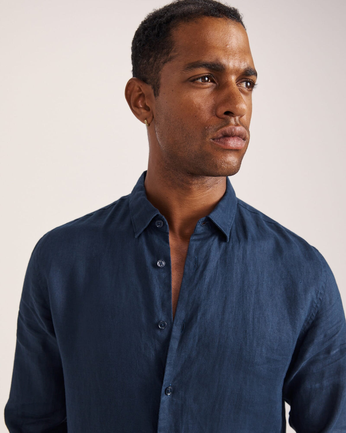 Anderson Long Sleeve Classic Linen Shirt