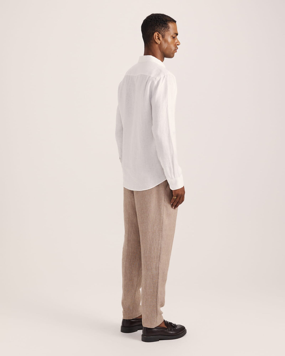 Anderson Long Sleeve Classic Linen Shirt