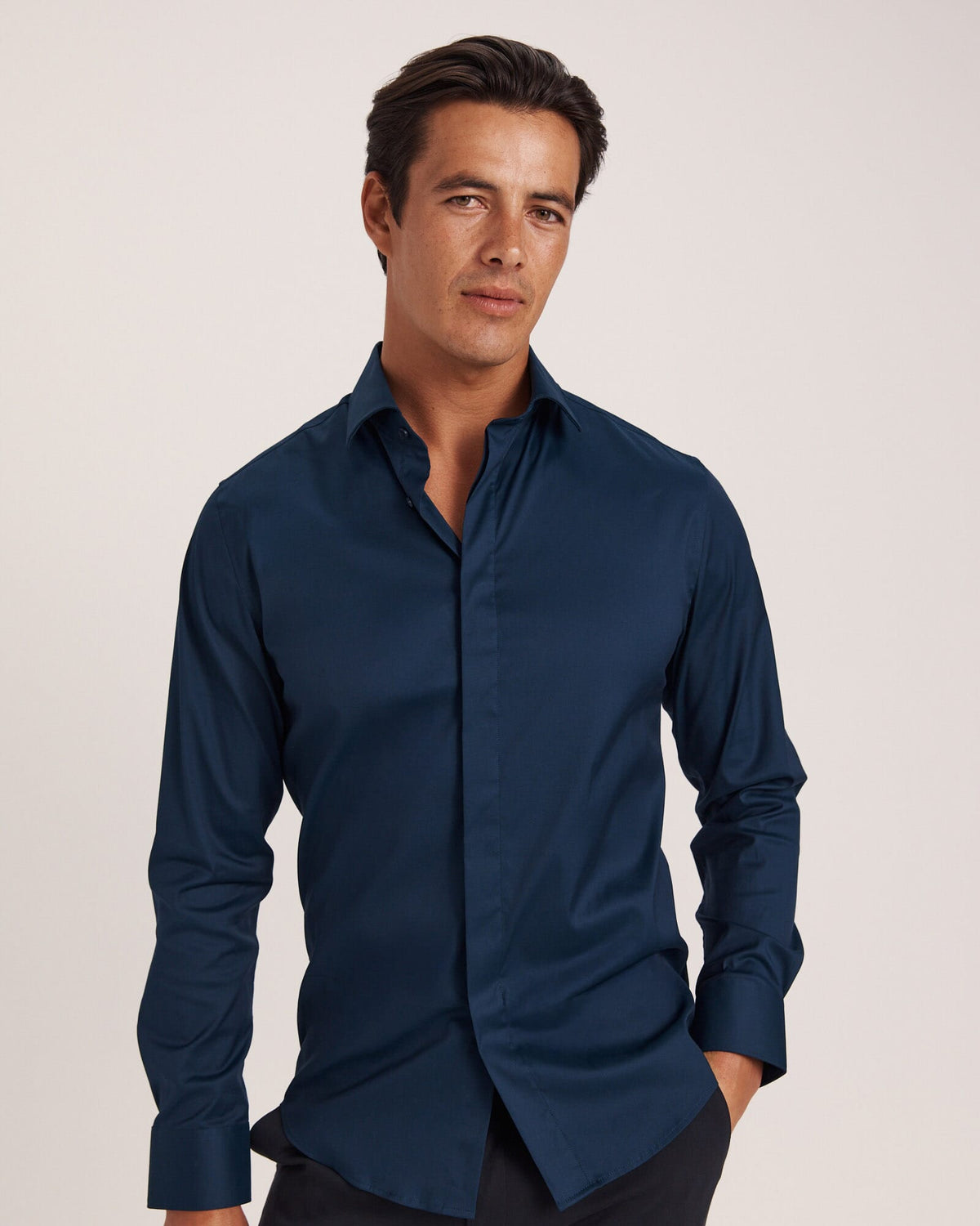 Stretch Poplin Shirt