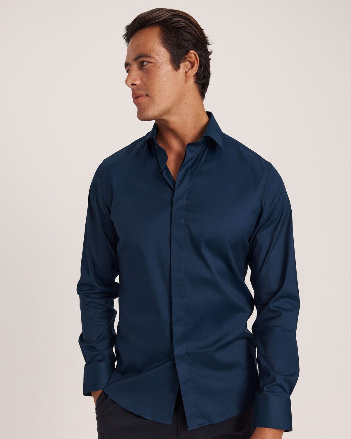 Stretch Poplin Shirt