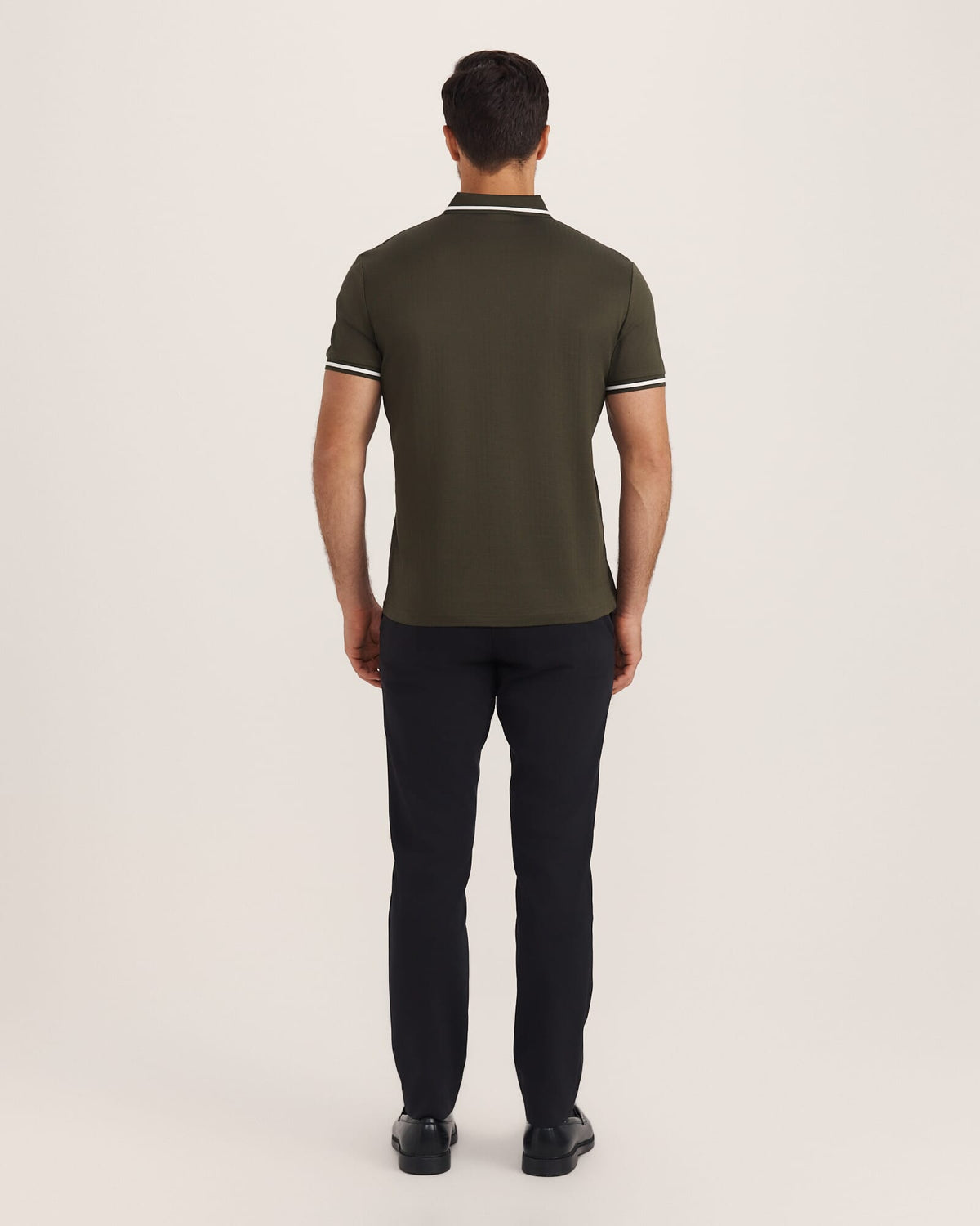Ted Textured Cotton Polo