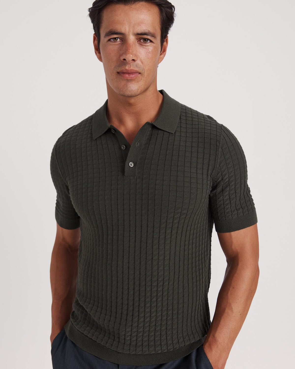 Alfie Knit Polo