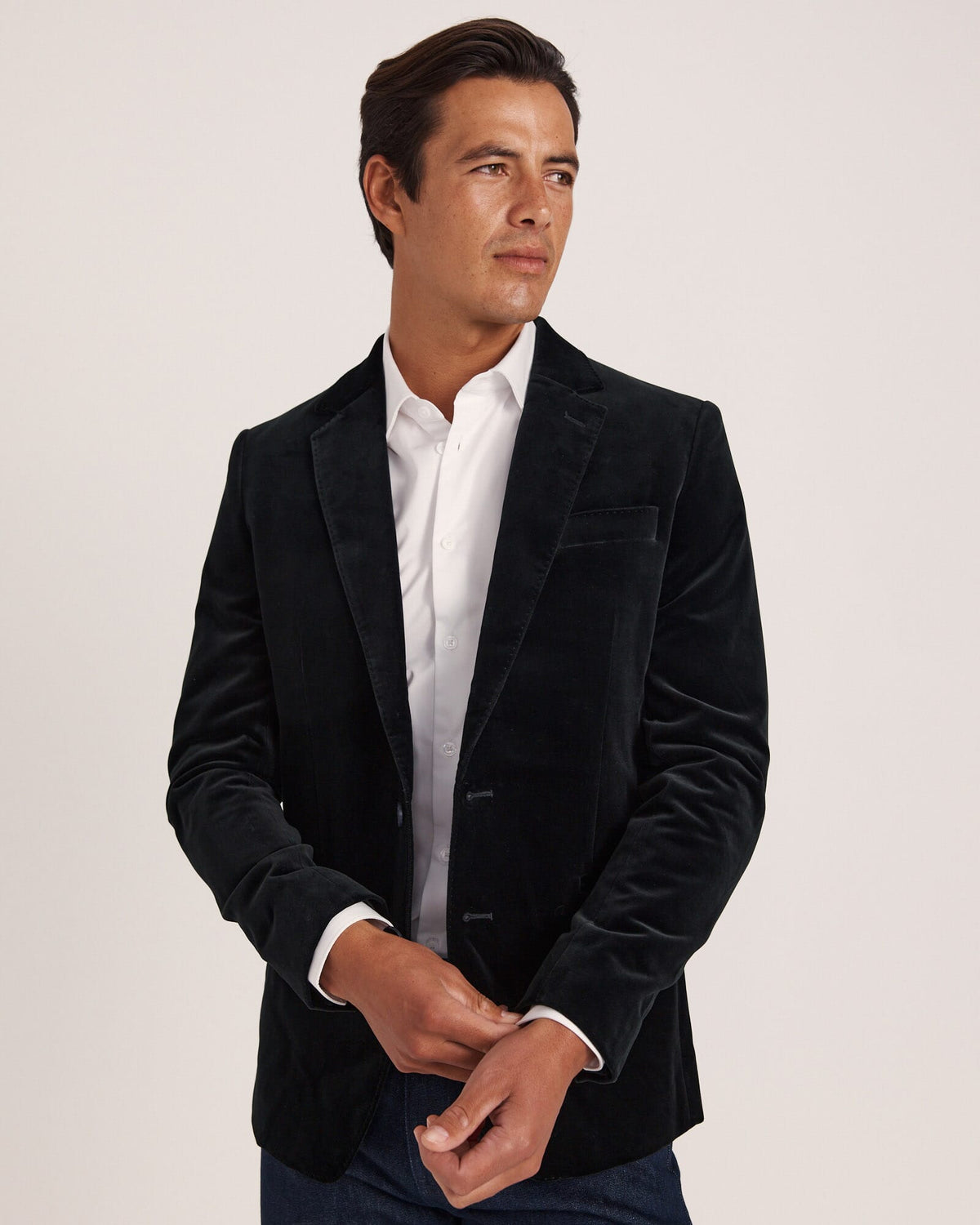 Roman Velvet Blazer