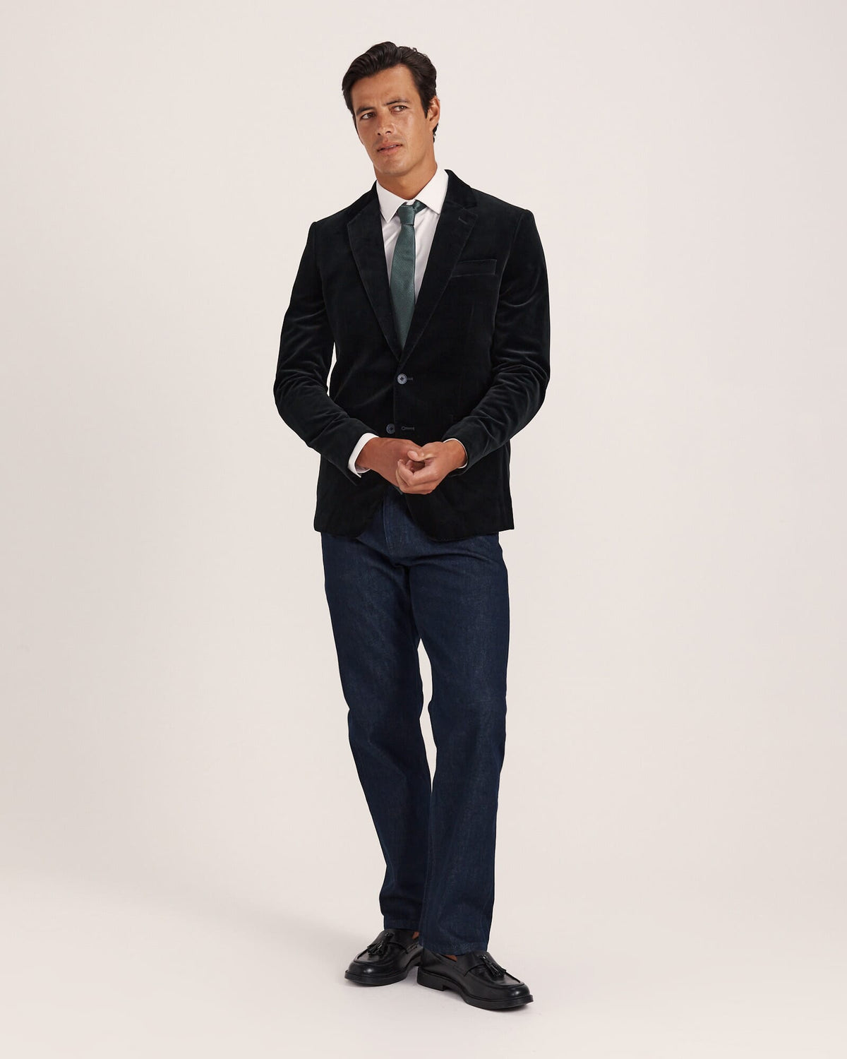 Roman Velvet Blazer