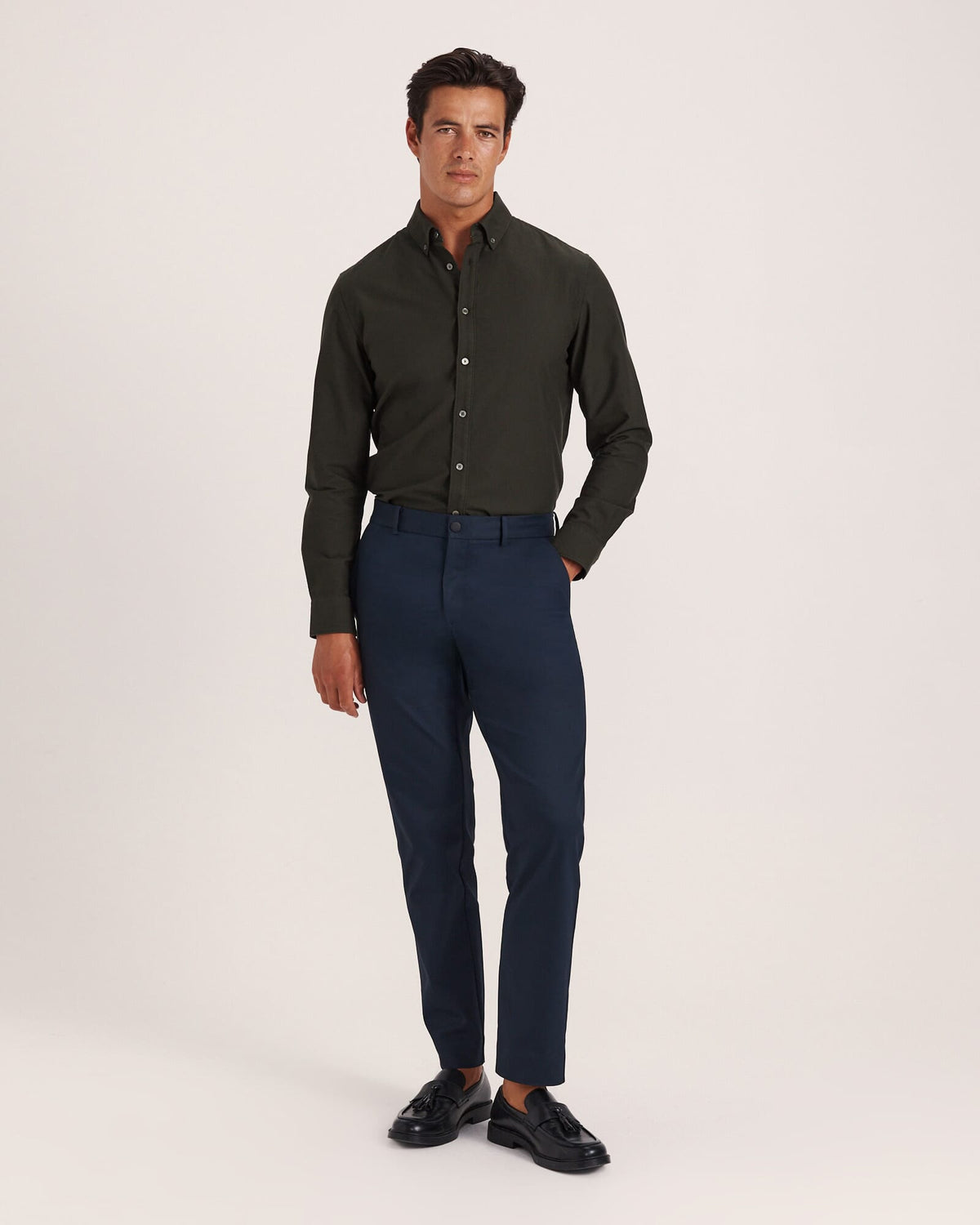 Malcom Mercerised Oxford Shirt