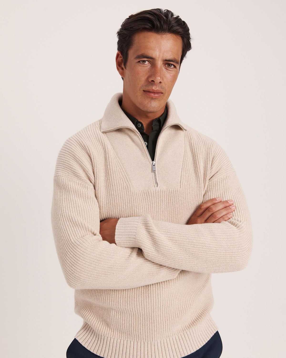 Soren Quarter Zip Knit