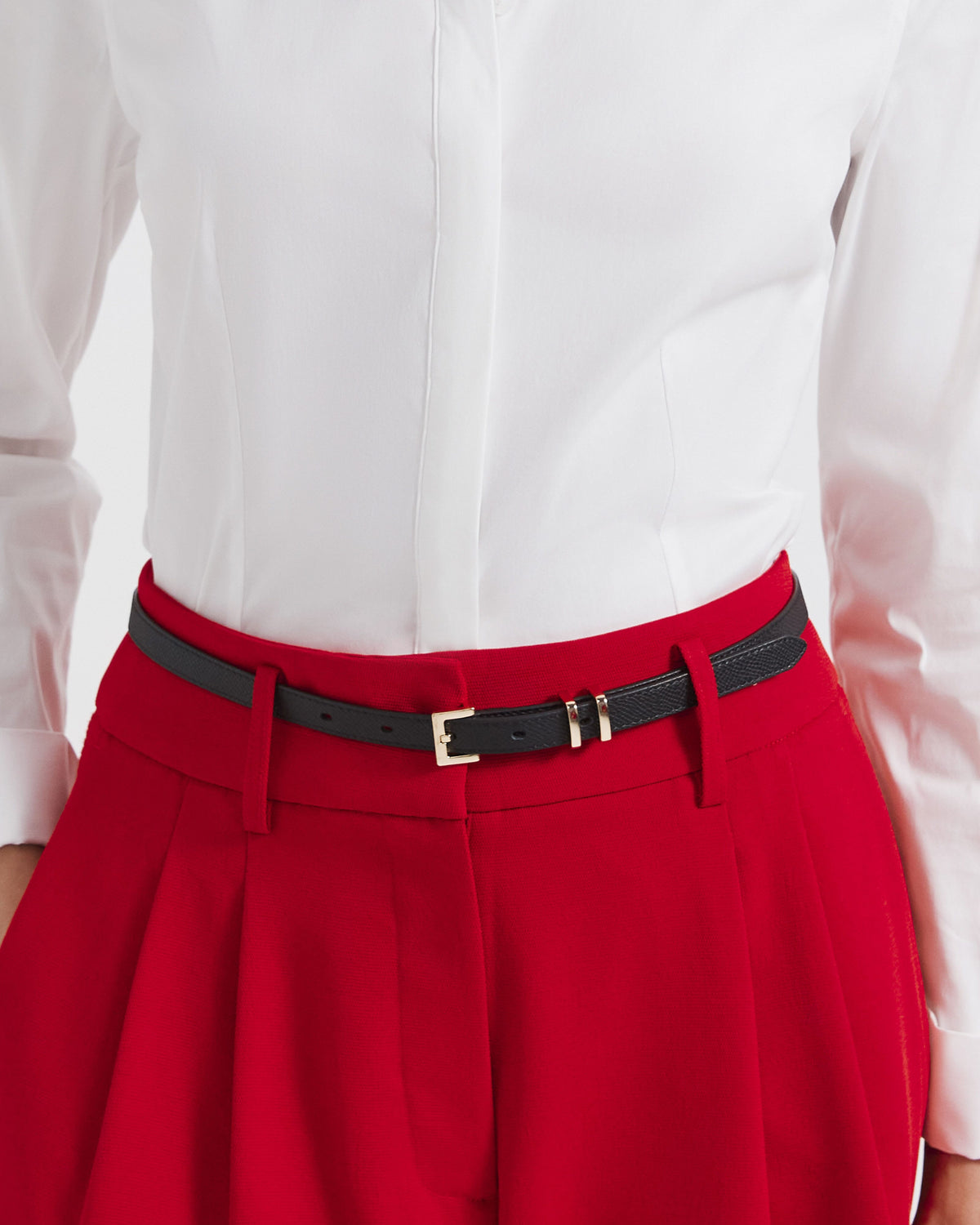 Mila Thin Leather Belt