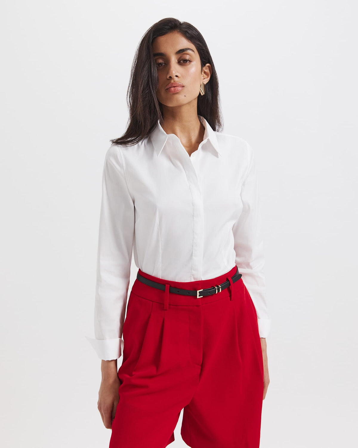 Mila Thin Leather Belt