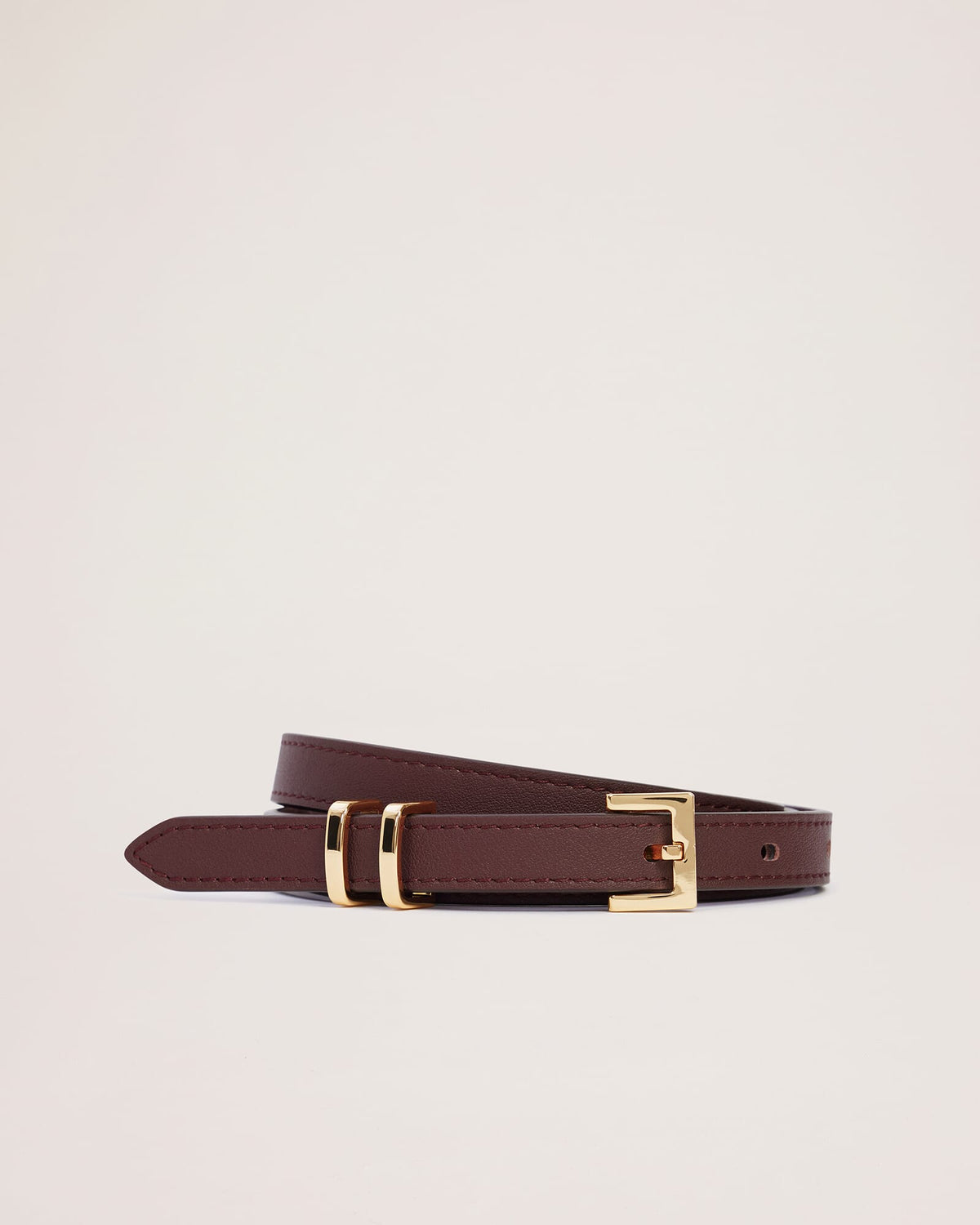 Mila Thin Leather Belt
