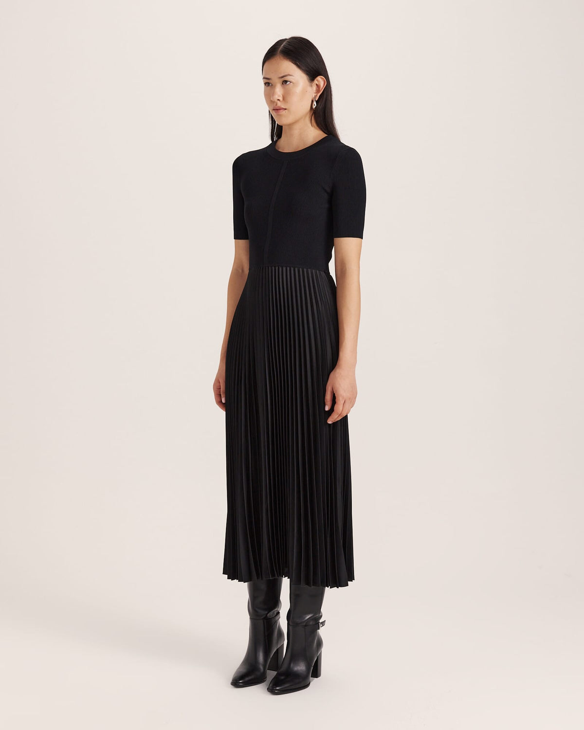 Vicky Mixed Media Dress
