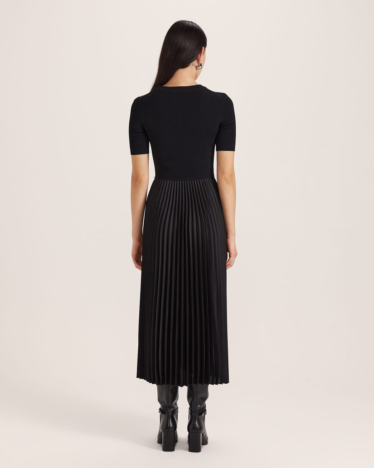Vicky Mixed Media Dress