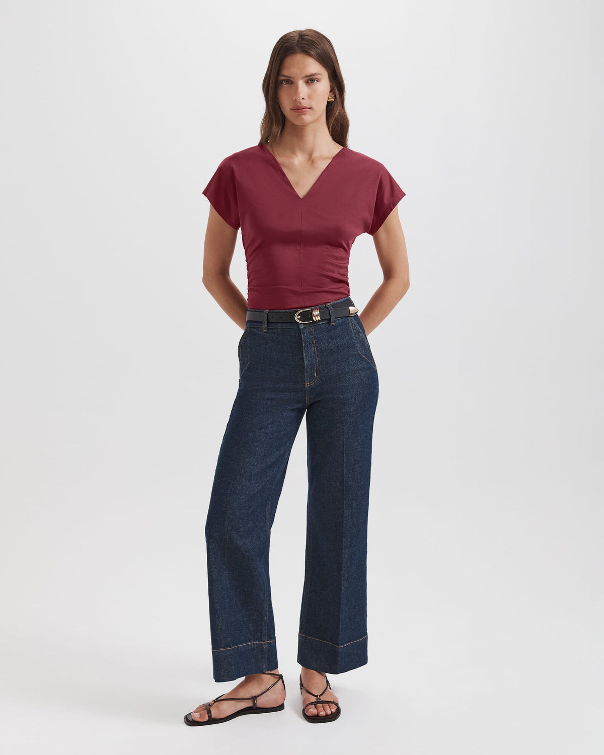 Dana V Neck Tee