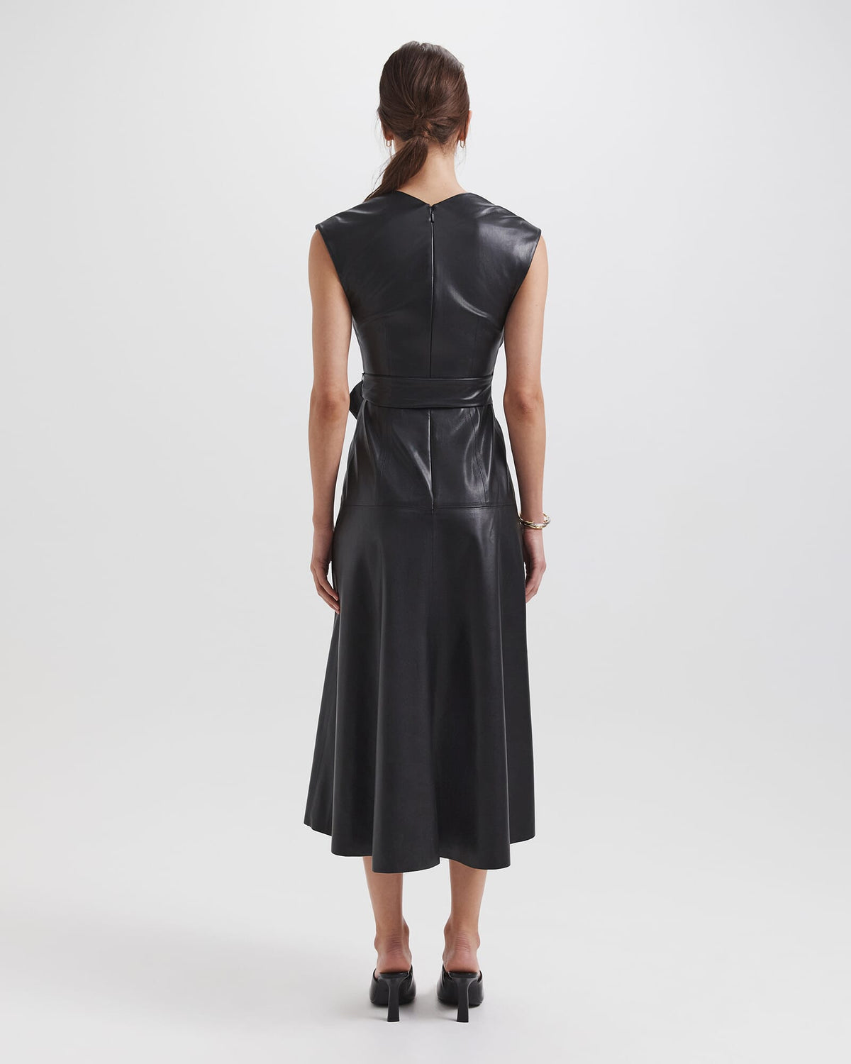 Mimi Faux Leather Dress