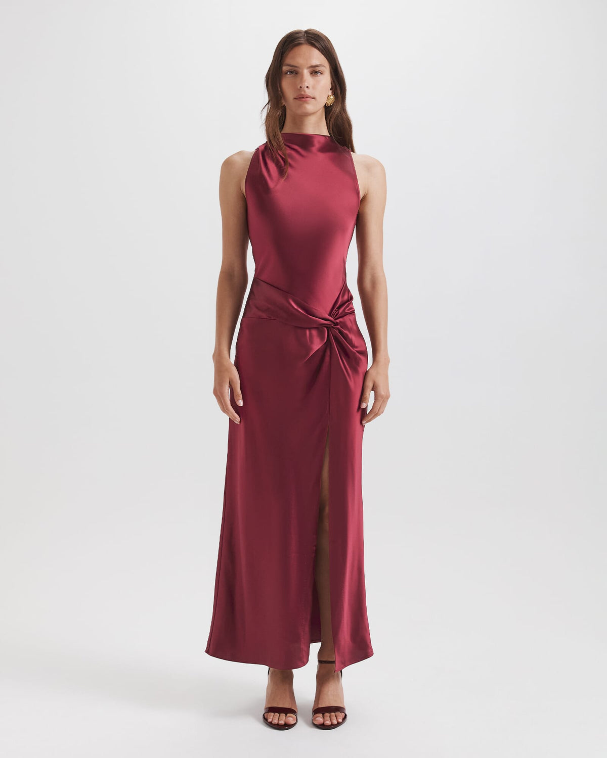 Sallee Twist Front Dress