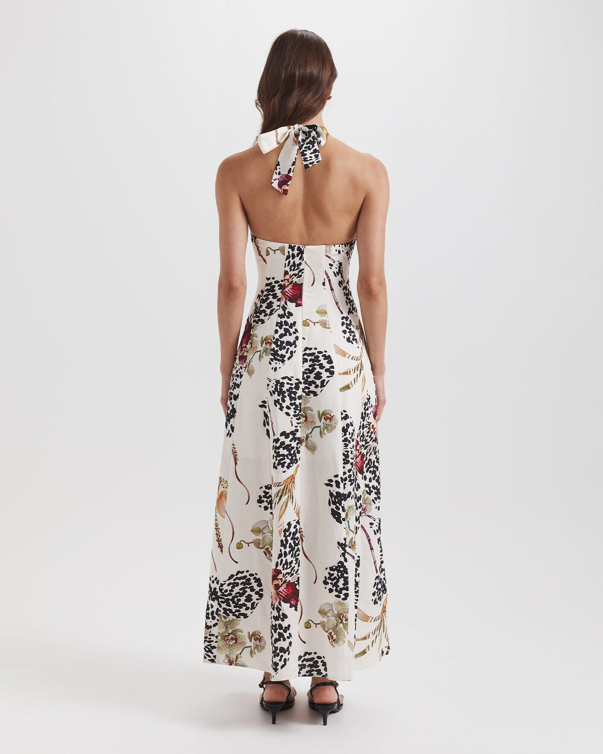 Fiora Halter Maxi Dress