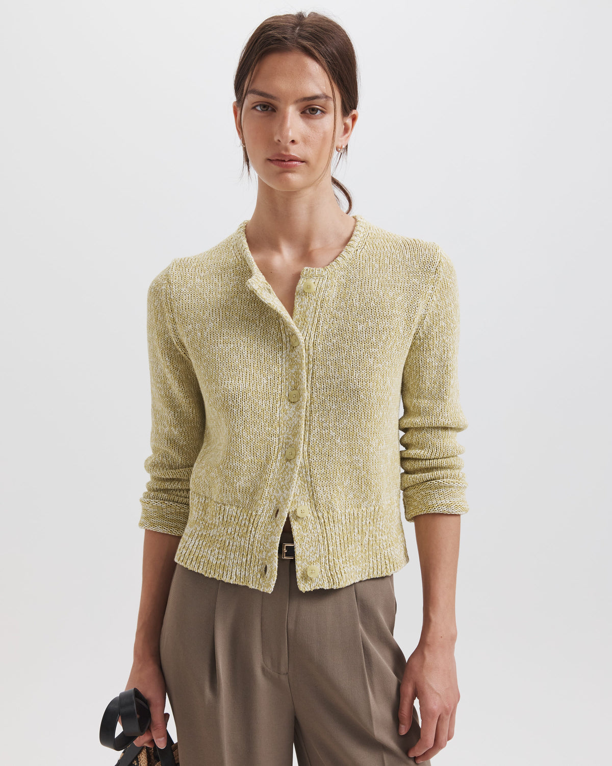 Edith Tape Yarn Cardigan