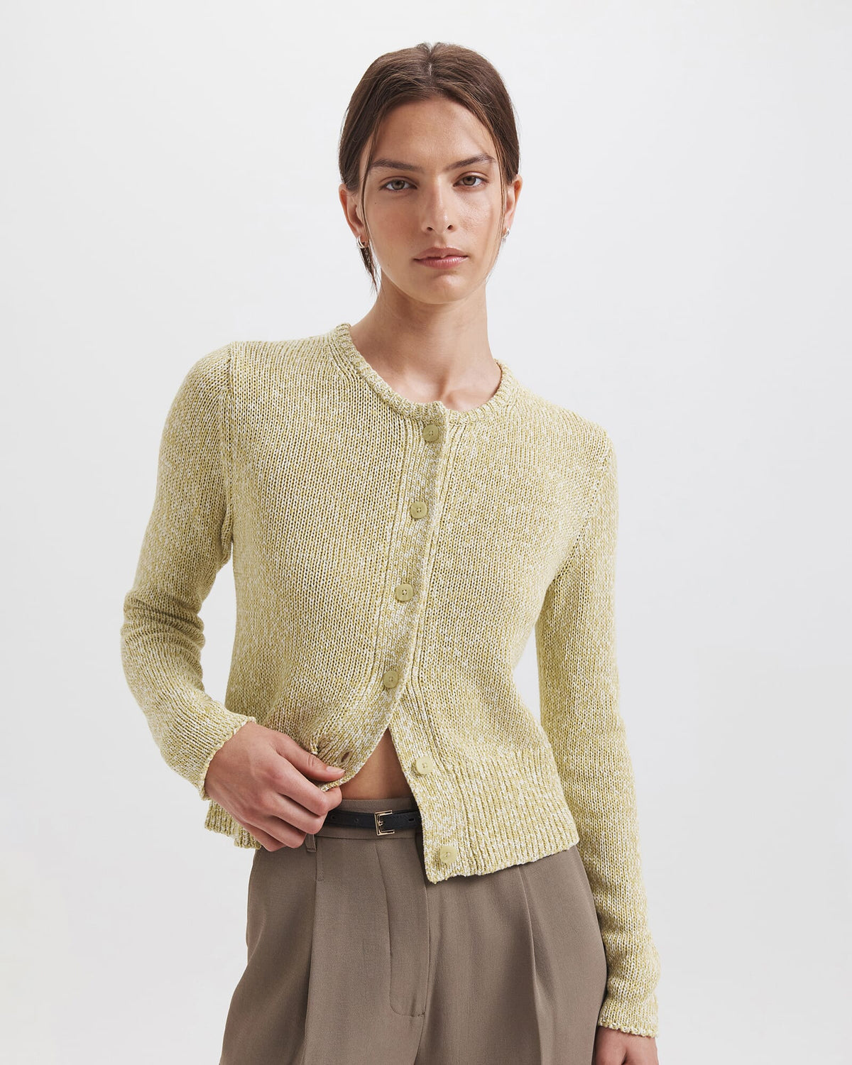 Edith Tape Yarn Cardigan