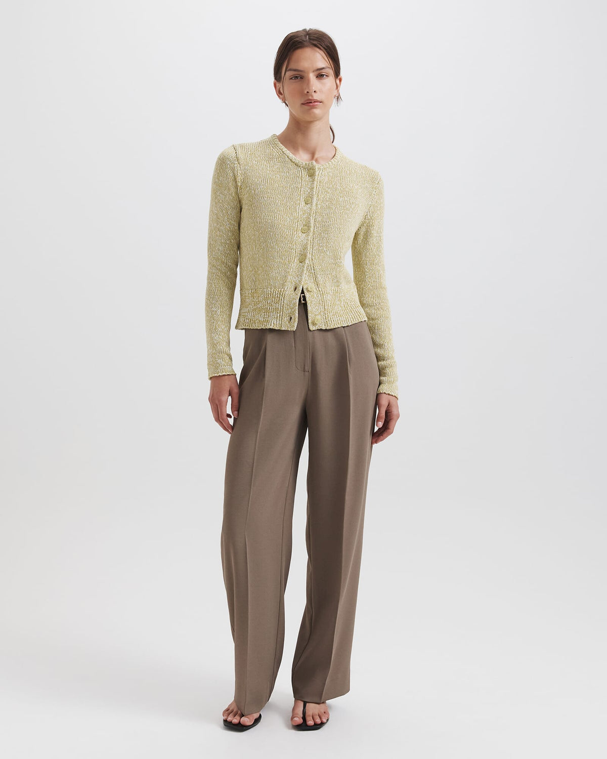 Edith Tape Yarn Cardigan