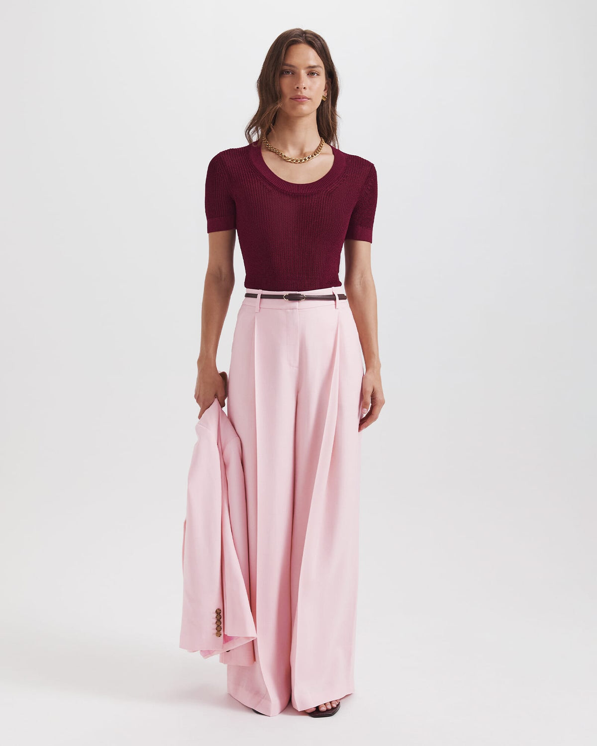 Zala Scoop Neck Tee