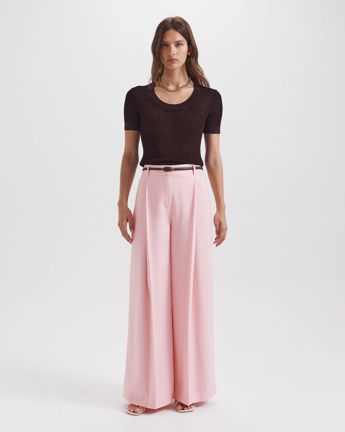 Zala Scoop Neck Tee