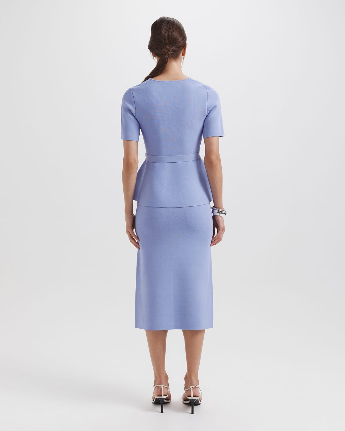 Mia Milano Peplum Top