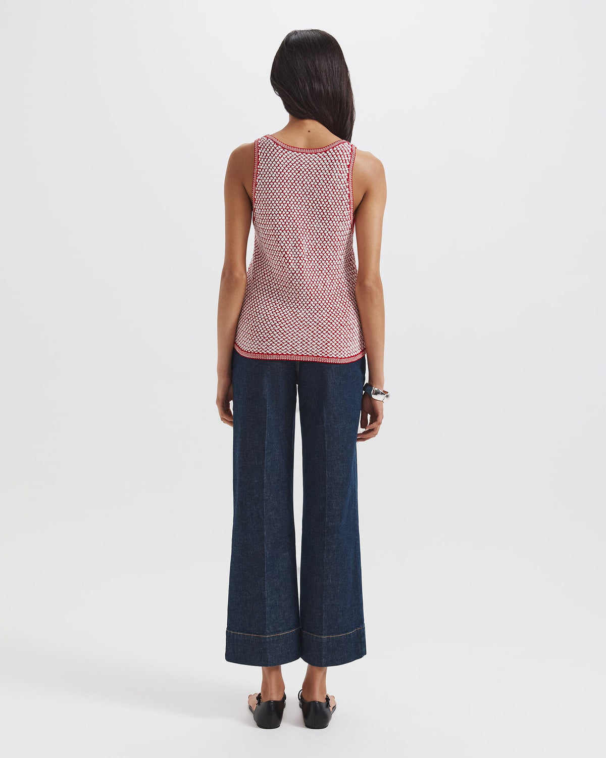 Dalia Woven Knit Tank