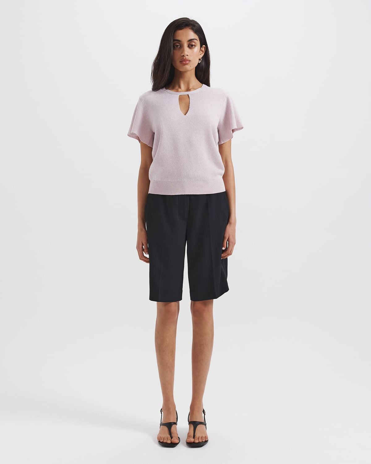 Mariya Sparkling Knit Top