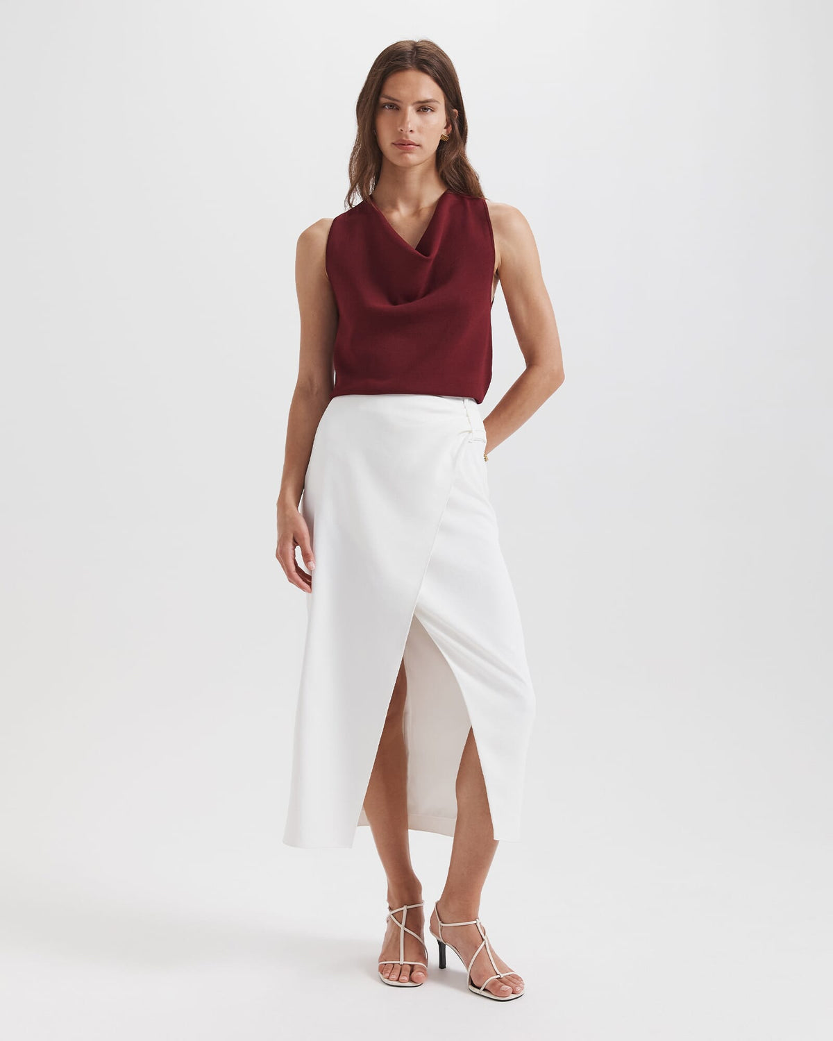 Victoria Cowl Neck Knit