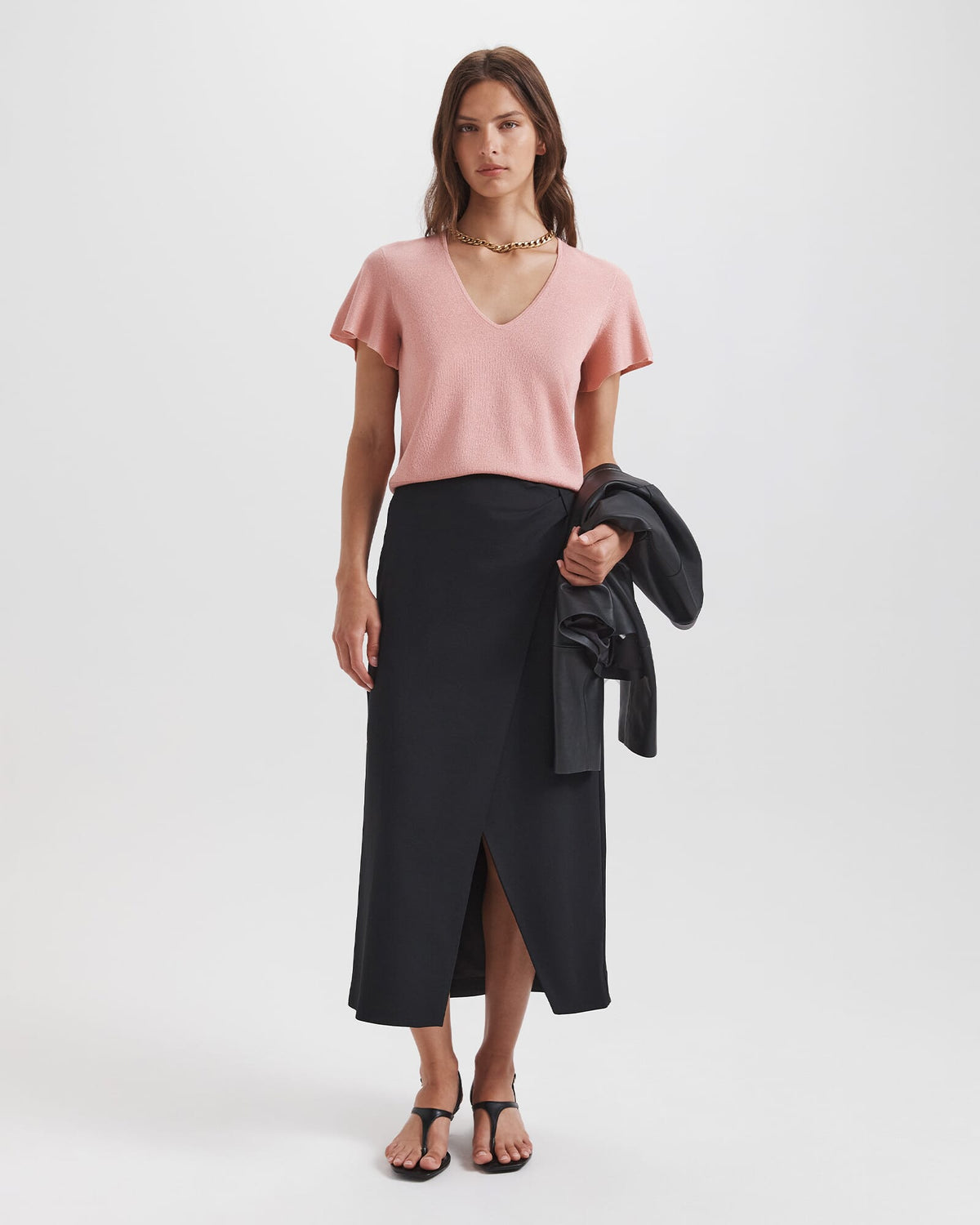 Mariya Sparkling Knit Top