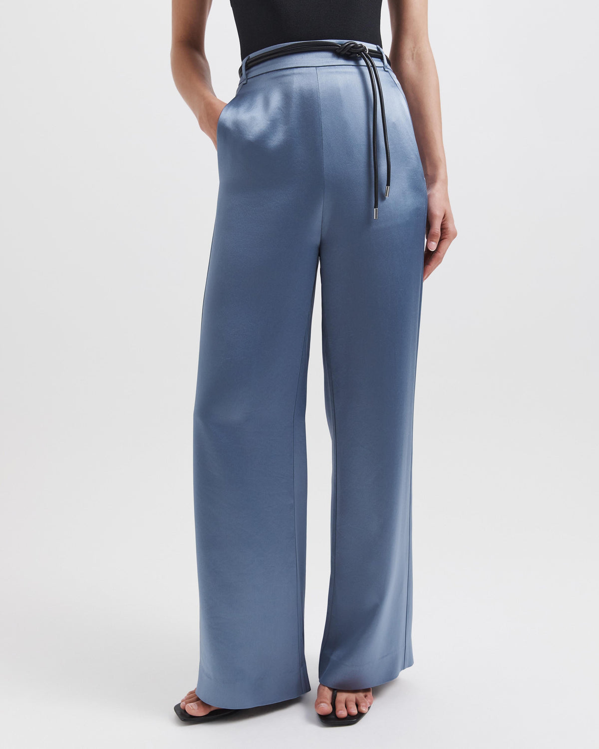 Sallee Satin Pull On Pant