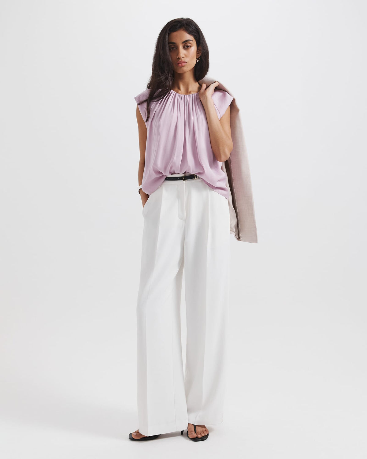 Dharma Pleat Front Pant