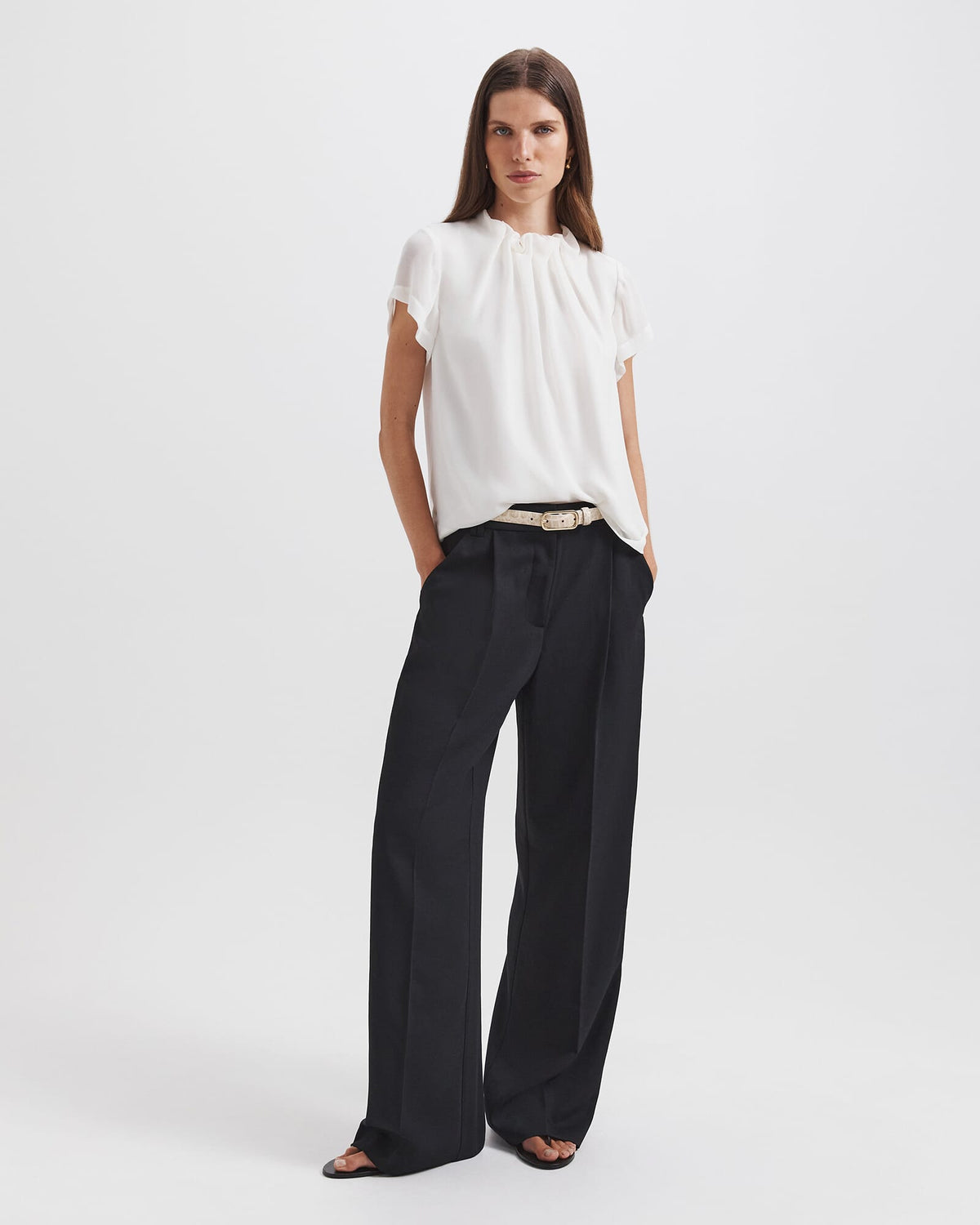 Dharma Pleat Front Pant