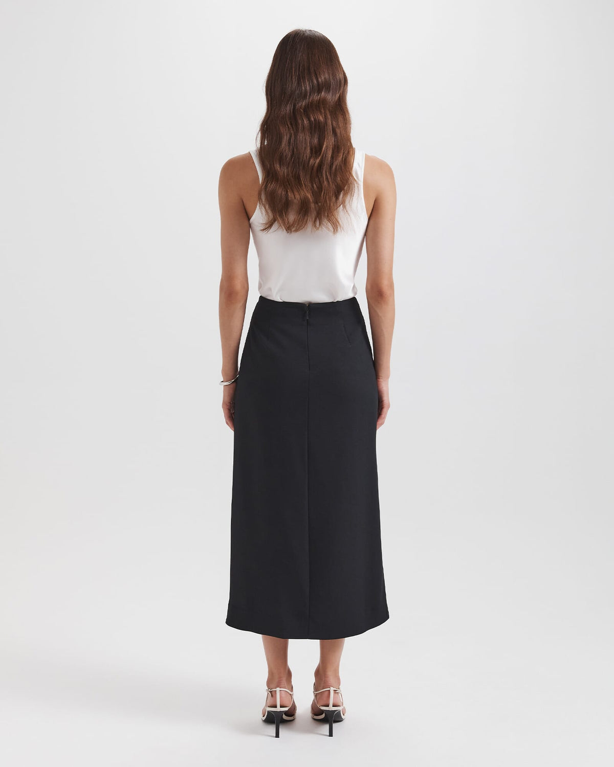 Dharma Drape Midi Skirt