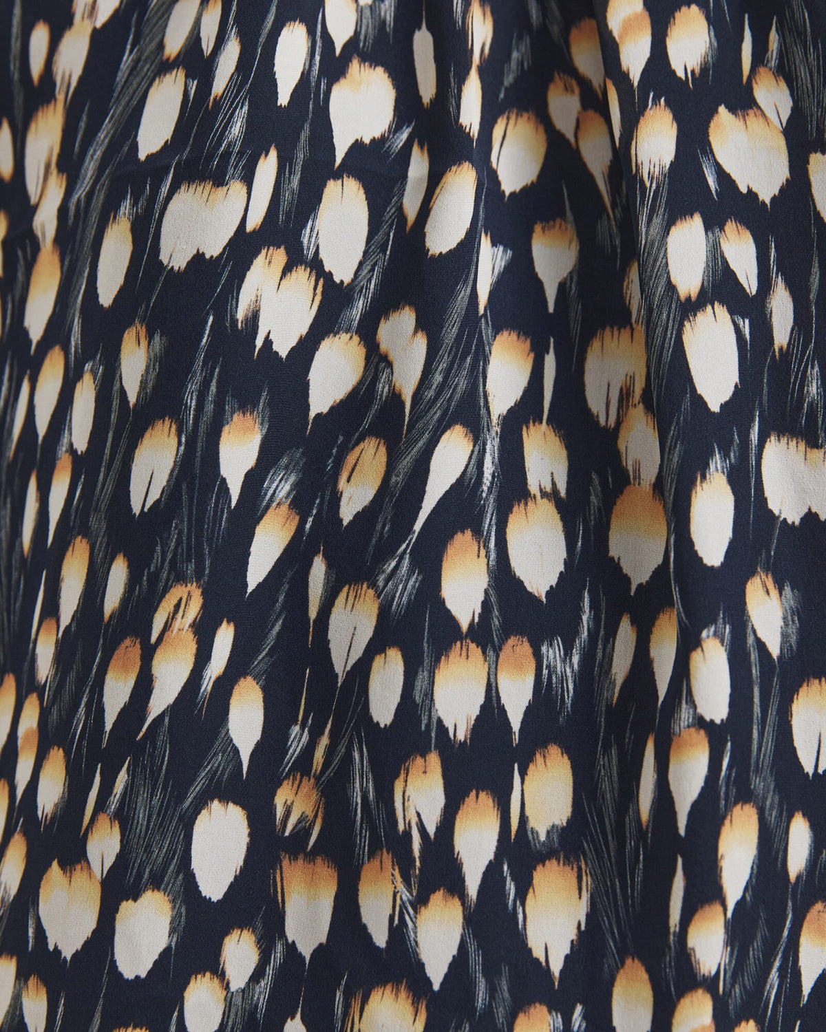 Starling Silk High Neck Short Sleeve Top