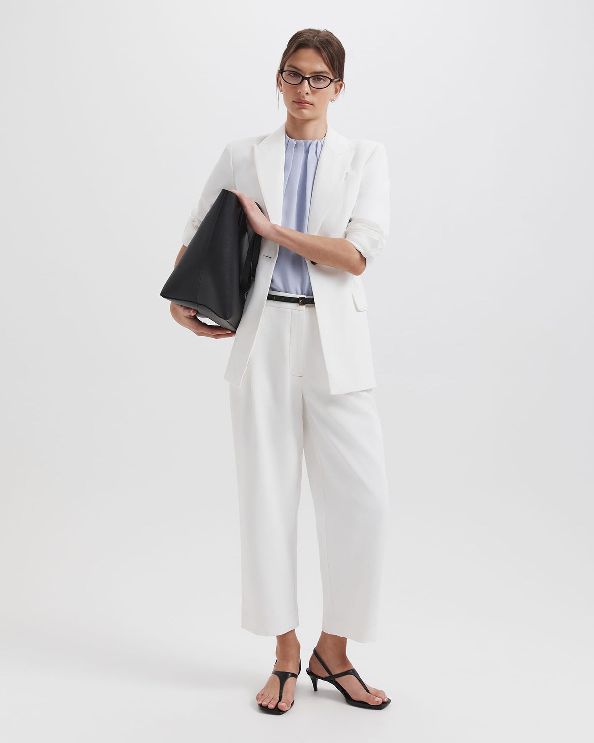 Willa High Neck Short Sleeve Top