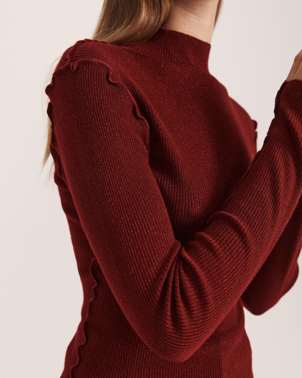 Estelle Long Sleeve Sparkling Knit